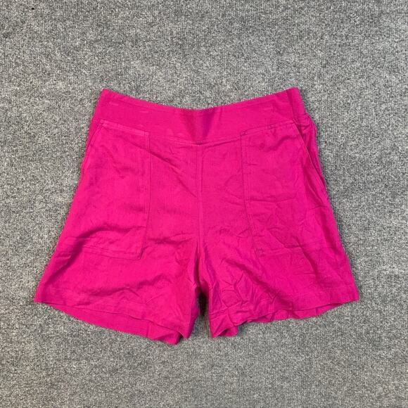 Wildfox Shorts Womens S Small Pink Lightweight Pockets Pull On Elastic Waistband - Picture 2 of 9